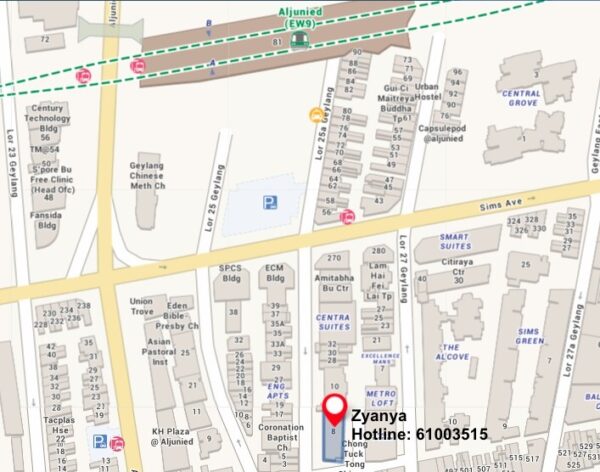 Zyanya Location
