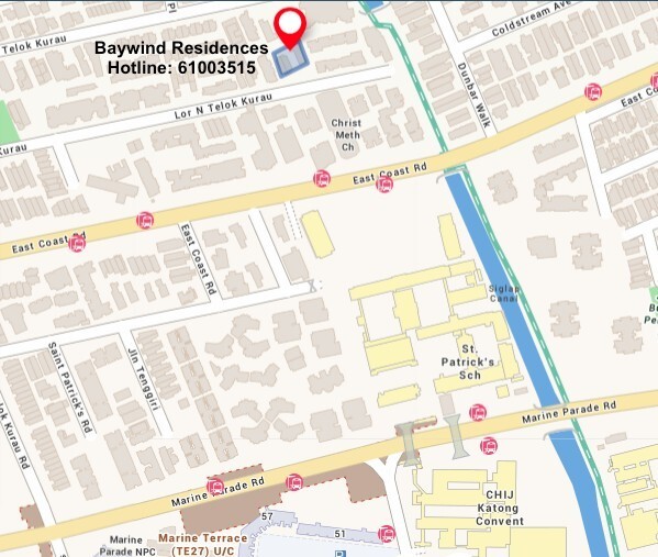 Baywind Residences Location