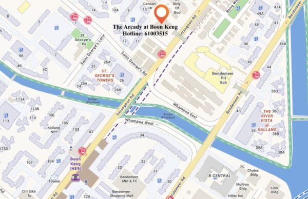 The Arcady at Boon Keng Location