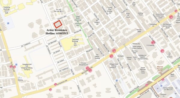 Ardor Residence Location