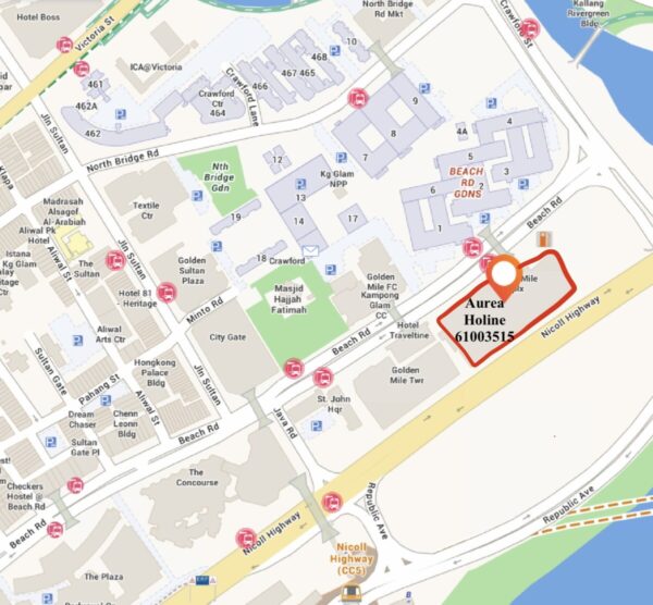 Aurea Condo Location