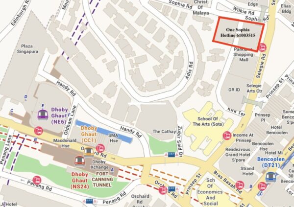 One Sophia Location
