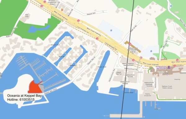Oceania at Keppel Bay Location