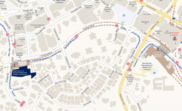 UpperHouse at Orchard Boulevard Location