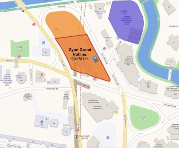 Zyon Grand Location