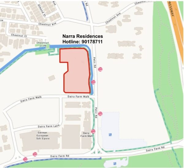 Narra Residences Location